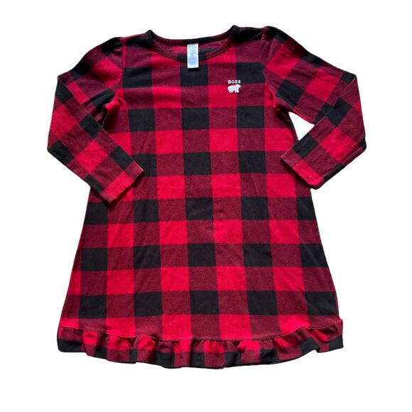 The Childrens Place Flannel Kids Nightgown Size XXL - Picture 1 of 7